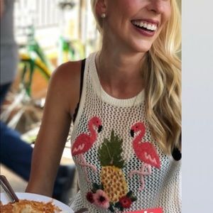 Pink Flamingo Tank 🦩